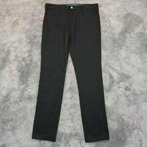 Levis 513 Sta-Prest Pants Mens 34x34 (fit 35x33.5) Black Flat Front 97811
